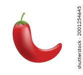 pepper emoji vector design.... | Shutterstock .eps vector #2001254645