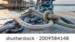 Metal Chain  Rope And Mooring...