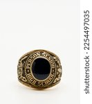 Small photo of High School Class Ring from the Twentieth Century