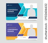 conference web banner design... | Shutterstock .eps vector #1932606632