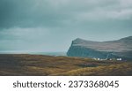 Small photo of Neist Point is a small peninsula on the Scottish island of Skye. Isle of Skye is the largest island in the Inner Hebrides. It lies just off the west coast of mainland Scotland in the Atlantic Ocean.