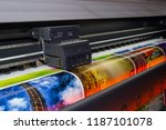 Large format printing machine...