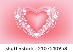 happy valentines day pattern... | Shutterstock .eps vector #2107510958
