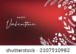 happy valentines day pattern... | Shutterstock .eps vector #2107510982