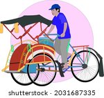The cycle rickshaw is a small-scale local means of transport. It is a type of hatchback tricycle designed to carry passengers on a for-hire basis. 
