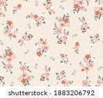 floral pattern  design  summer  ... | Shutterstock .eps vector #1883206792