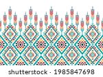 aztec ethnic african seamless... | Shutterstock .eps vector #1985847698