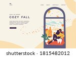 landing page template for... | Shutterstock .eps vector #1815482012