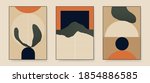 set of minimalist abstract... | Shutterstock .eps vector #1854886585