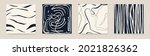 minimalist trendy abstract... | Shutterstock .eps vector #2021826362