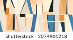 modern abstract minimalist... | Shutterstock .eps vector #2074901218