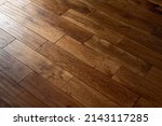 New flooring in the house. Beautiful golden handscraped oiled European oak brushed for added texture and fine definition of wood grain.