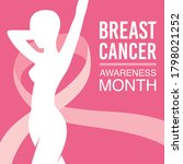 breast cancer awareness month... | Shutterstock .eps vector #1798021252