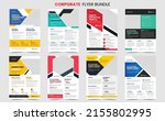 corporate business flyer... | Shutterstock .eps vector #2155802995