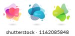 set of abstract modern graphic... | Shutterstock .eps vector #1162085848