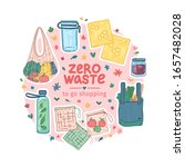 zero waste starter kit design.... | Shutterstock .eps vector #1657482028