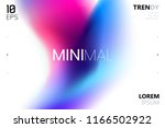 trendy colorful fluid gradient... | Shutterstock .eps vector #1166502922