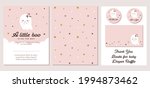 set of baby shower invitation... | Shutterstock .eps vector #1994873462
