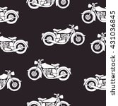 Seamless Pattern  Motorcycle...