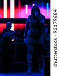 Small photo of PACEVILLE, MALTA - DEC 10 - Christabelle during rehearsals for the Bay Music Awards on 10 December 2011