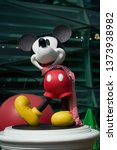 Small photo of Bangkok,Thailand,Dec 29 ,2018,Micky mouse statue at king power building