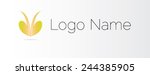 logo design | Shutterstock .eps vector #244385905