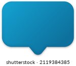 blue 3d bubble isolated on... | Shutterstock .eps vector #2119384385