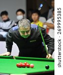 Small photo of BANGKOK,THAILAND-MARCH 25: Rod Lawler of UK in action during of 2015 The Players Championship at Montien Riverside Hotel, Bangkok on March 25,2015 in Bangkok,Thailand