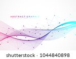 geometric abstract background... | Shutterstock .eps vector #1044840898