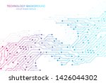 computer motherboard vector... | Shutterstock .eps vector #1426044302