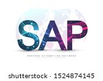 sap business process automation ... | Shutterstock .eps vector #1524874145