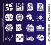 simple set of 16 icons related... | Shutterstock . vector #1917130088
