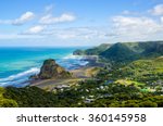 Piha Beach Which Is Located At...