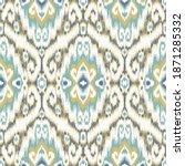 ethnic ikat chevron pattern... | Shutterstock .eps vector #1871285332