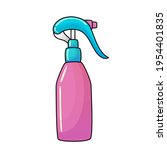 vector image of spray. cartoon... | Shutterstock .eps vector #1954401835