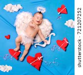 Baby Cupid With Angel Wings ...