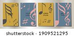 set of musical ornament... | Shutterstock .eps vector #1909521295