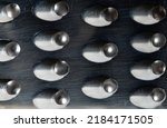 Metal Grater Pattern With...