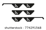 Vector Pixel Glasses