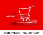 floressen light on shopping... | Shutterstock .eps vector #2076093835