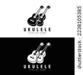 Minimalist Ukulele Music Logo...