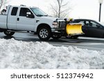 Truck With Snowplow Installed...