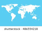 world map.  | Shutterstock .eps vector #486554218