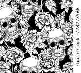 Seamless Pattern With Image A...