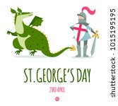 St. George's Day Card With...