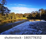 Small photo of Dight Falls along a trail around the Yarra River bend in Melbourne, attractions escaping the busy city