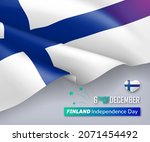 6th of december finland... | Shutterstock .eps vector #2071454492