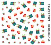 gift box celebration | Shutterstock .eps vector #1261633468