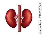 kidneys human body part icon | Shutterstock .eps vector #2138521865