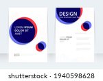 vector abstract design cover... | Shutterstock .eps vector #1940598628